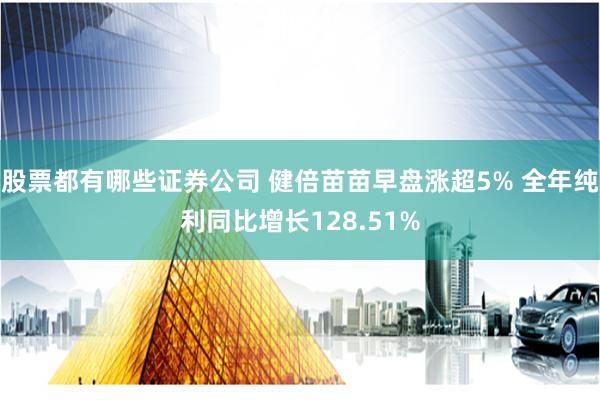 股票都有哪些证券公司 健倍苗苗早盘涨超5% 全年纯利同比增长128.51%