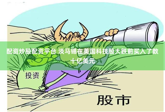 配资炒股配资平台 淡马锡在美国科技股大跌前买入了数十亿美元
