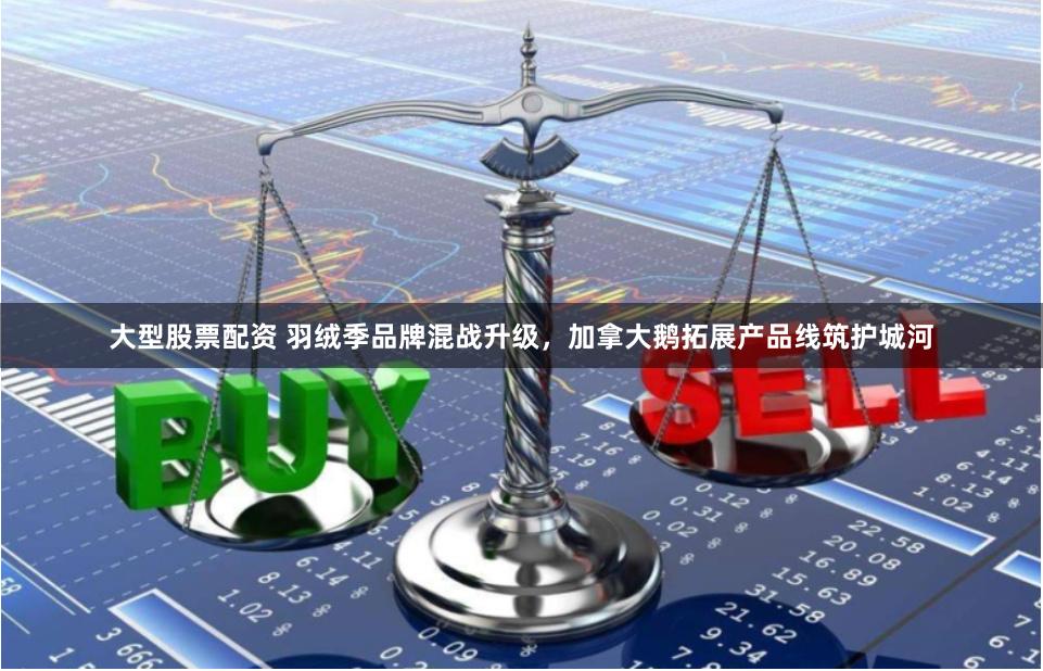 大型股票配资 羽绒季品牌混战升级，加拿大鹅拓展产品线筑护城河